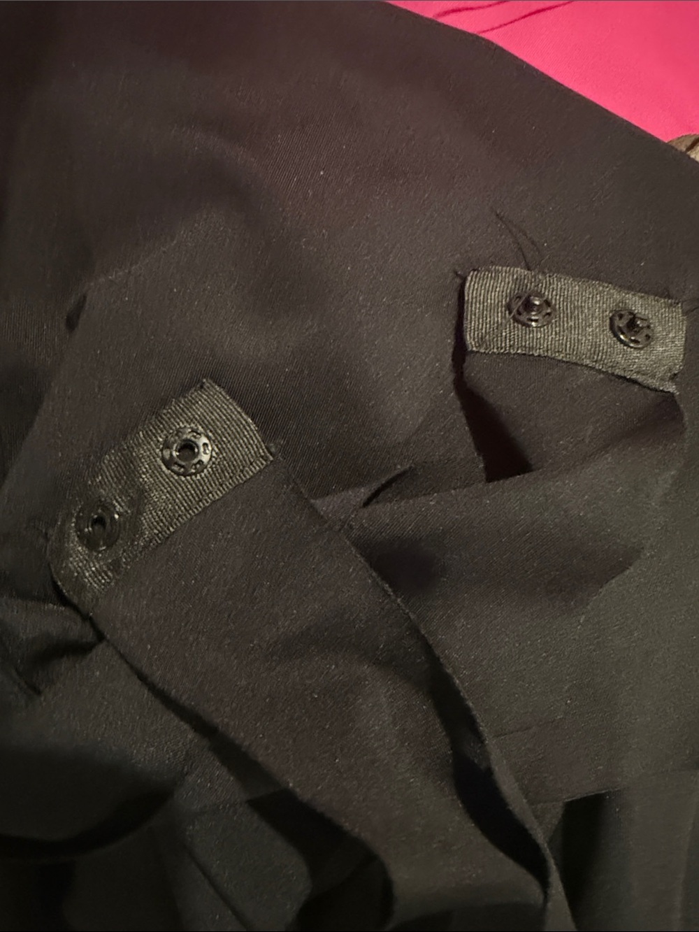 Zara Black Short-Sleeve Mock Neck Bodysuit - Picture 3 of 3